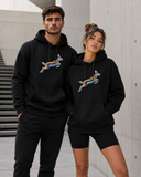 Kwaai Black Hoodie — Springbok