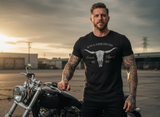 T-Shirt - Bull Skull