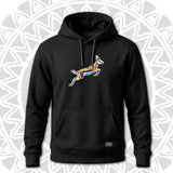 Kwaai Black Hoodie — Springbok