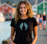 Ladies T-Shirt - Angel Wings