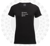 Ladies T-Shirt - No Bra