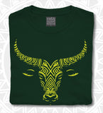 T-shirt African Bullhorn Head