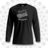 Long Sleeve T-shirt Vintage motorcycle racing